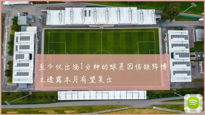至今仅出场1分钟的球员因伤缺阵博主透露本月有望复出